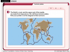 tectonoc Plate animation Cambridge